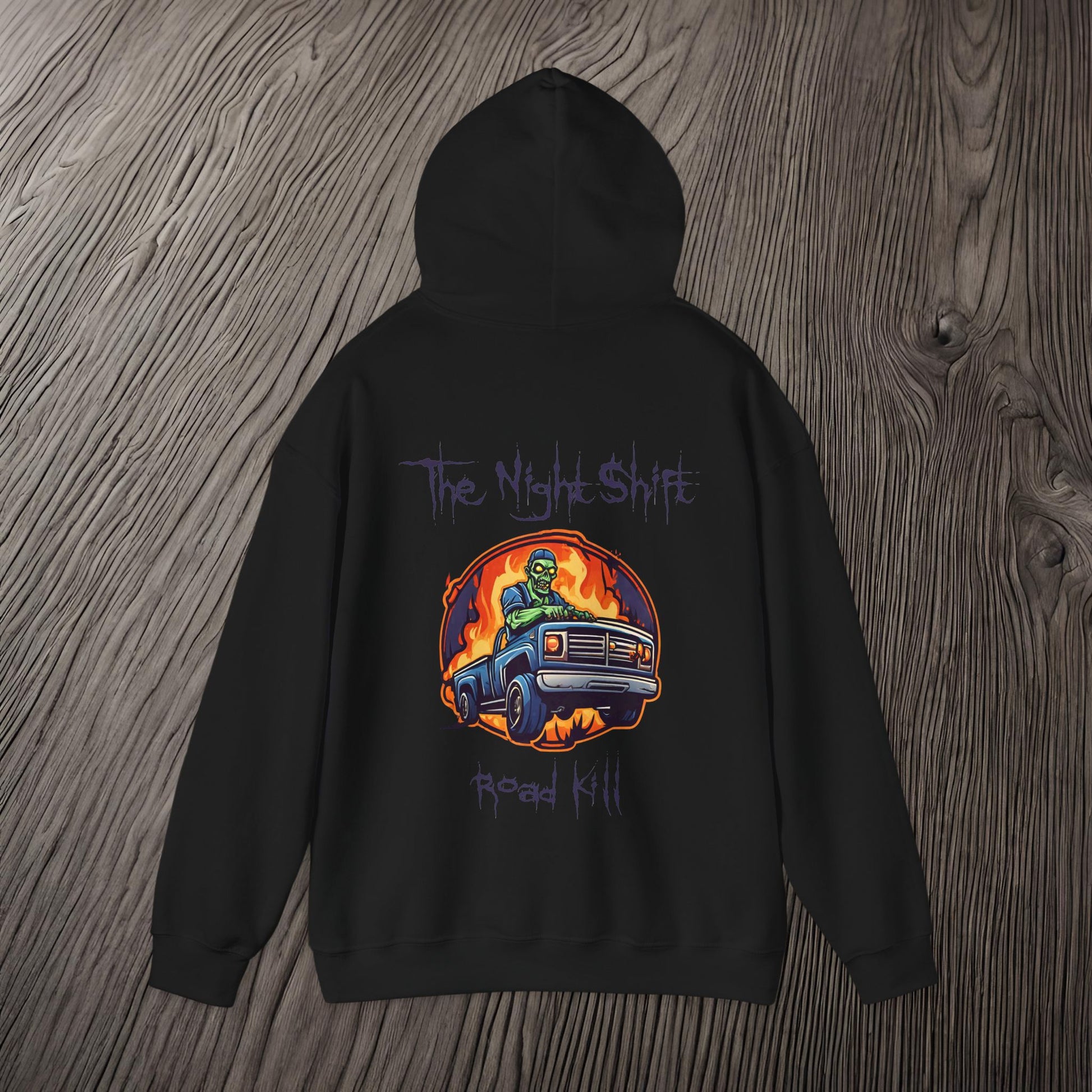 Zombie Road Kill-Ultra Soft, Premium Hoodie Printify by The Night Shift Automotive Apparel