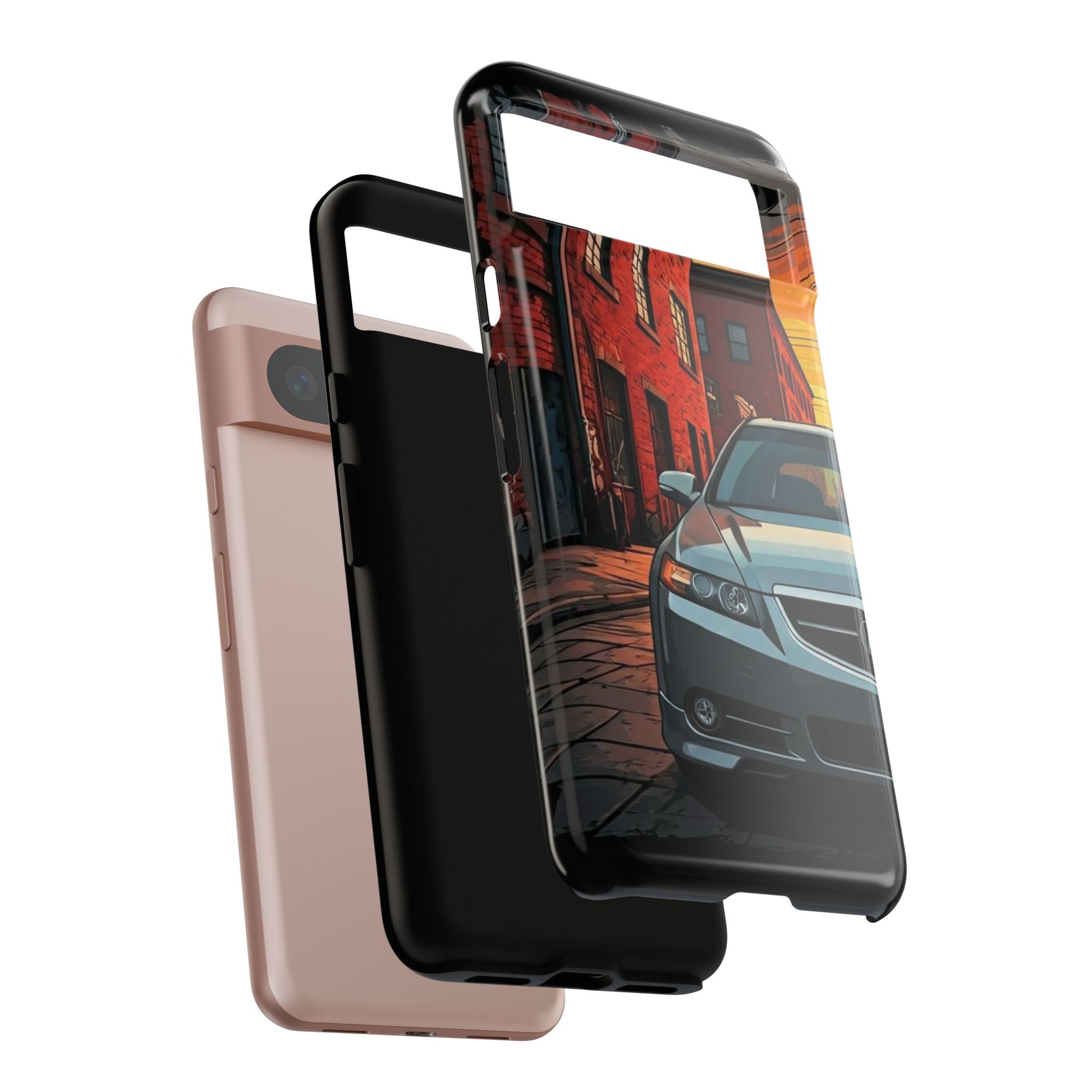 Acura TL Street Life-Dual Layer Ultra Tough Phone Case Printify by The Night Shift Automotive Apparel