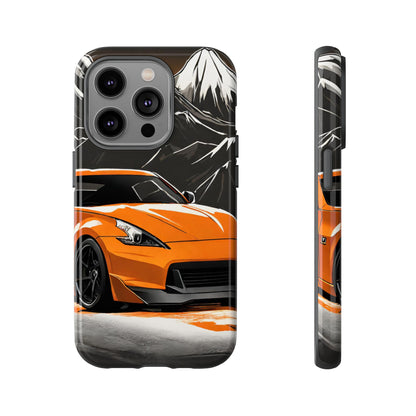 Nissan 370Z Mt Fuji-Dual Layer Ultra Tough Phone Case Printify by The Night Shift Automotive Apparel