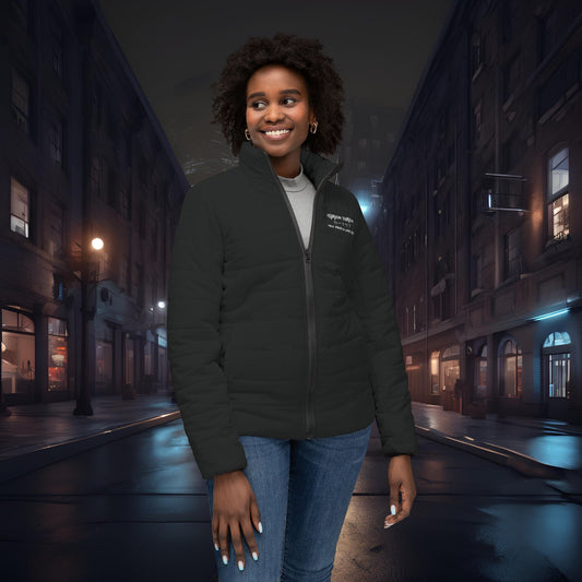 Station Nation-Stylish Warm & Cozy Women’s Puffer Jacket 3XL Printify by The Night Shift Automotive Apparel