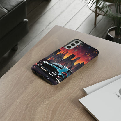 Volkswagon Golf GTI Fireworks-Dual Layer Ultra Tough Phone Case Samsung Galaxy S22 Plus Glossy Printify by The Night Shift Automotive Apparel