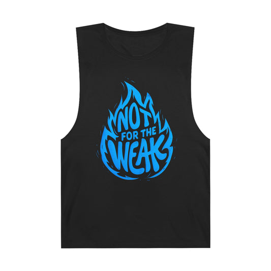 Not For The Weak - Premium Unisex Barnard Tank Top Black Printify by The Night Shift Automotive Apparel