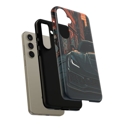 Chevy Corvette C7 Street Life-Dual Layer Ultra Tough Phone Case Printify by The Night Shift Automotive Apparel