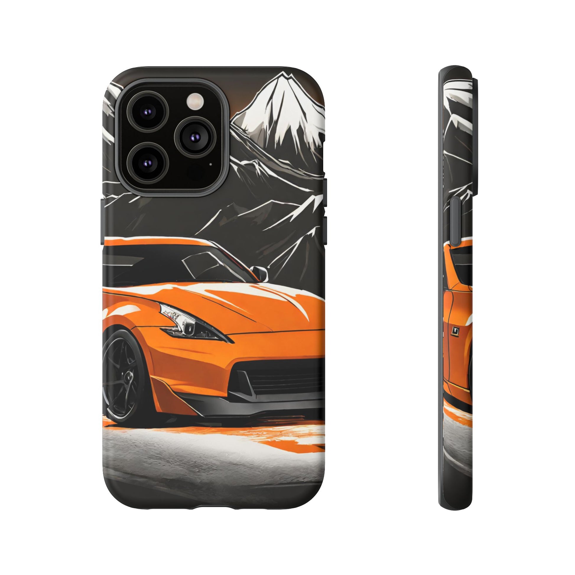 Nissan 370Z Mt Fuji-Dual Layer Ultra Tough Phone Case Printify by The Night Shift Automotive Apparel