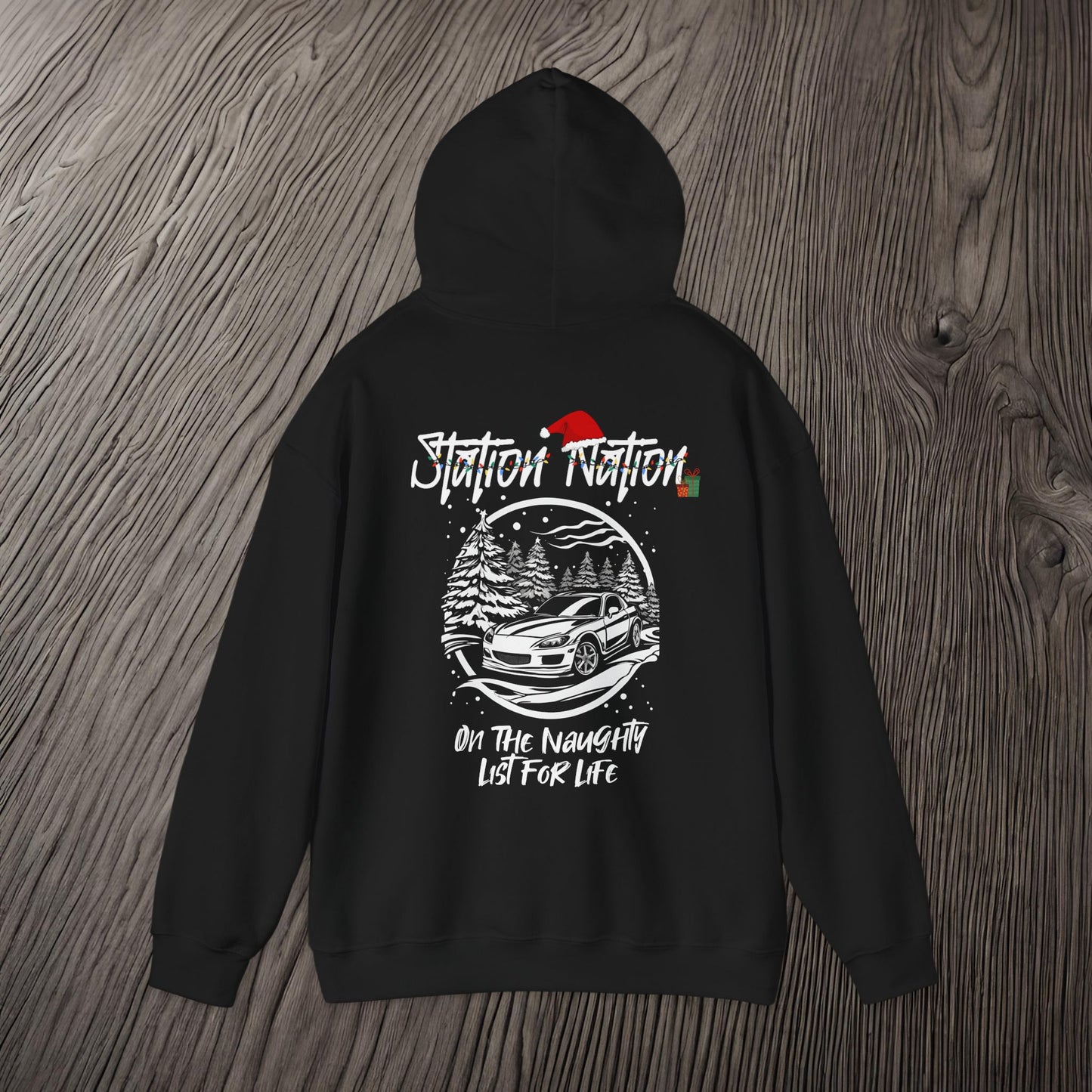🎁 Christmas Limited Edition Station Nation-Ultra Soft, Premium Hoodie Printify by The Night Shift Automotive Apparel