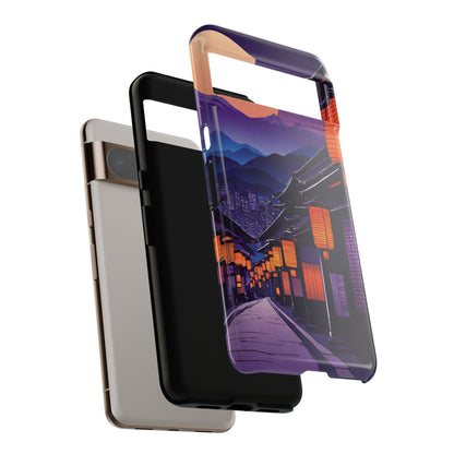 Traditional Japanese Village Countryside-Dual Layer Ultra Tough Phone Case Printify by The Night Shift Automotive Apparel