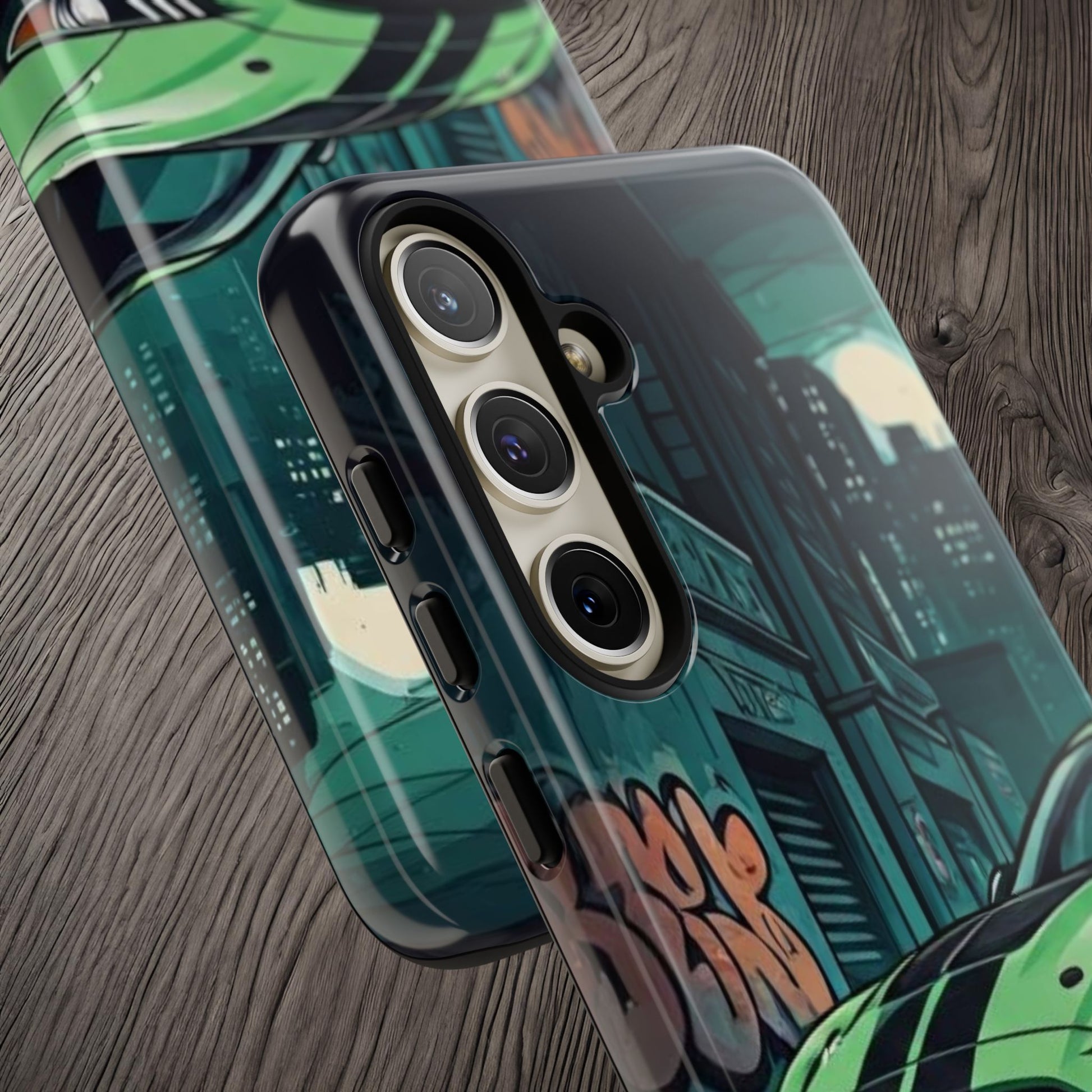 Ford Mustang Shelby GT500 Street Life-Dual Layer Ultra Tough Phone Case Printify by The Night Shift Automotive Apparel