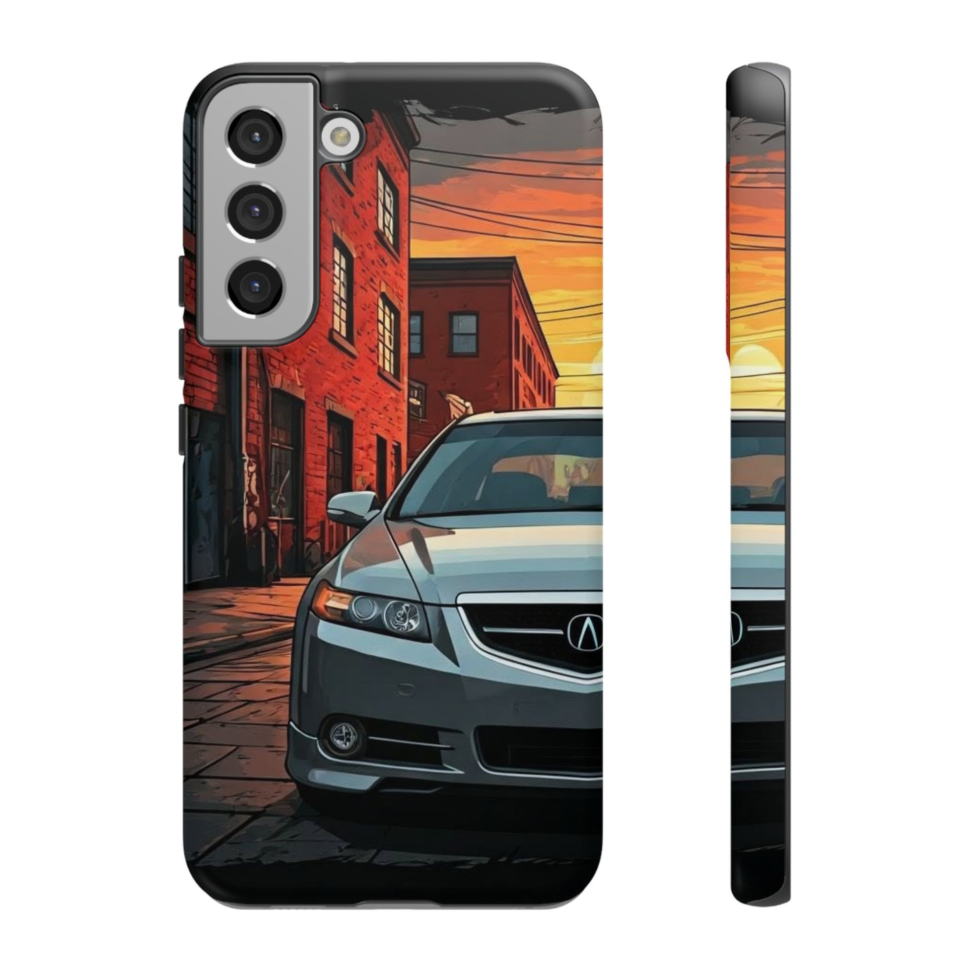 Acura TL Street Life-Dual Layer Ultra Tough Phone Case Printify by The Night Shift Automotive Apparel