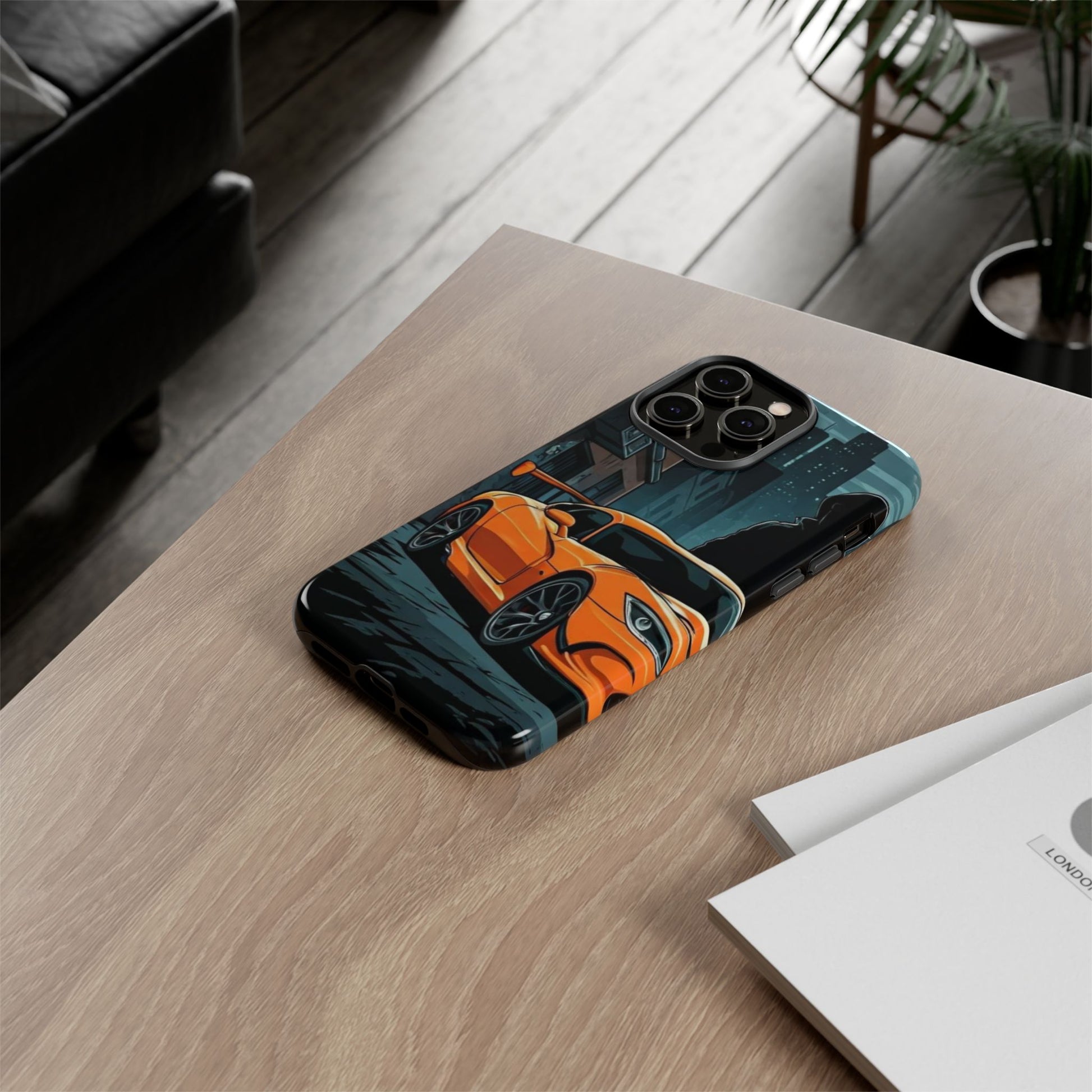 Dodge Viper SRT-10 Street Life-Dual Layer Ultra Tough Phone Case iPhone 14 Pro Max Glossy Printify by The Night Shift Automotive Apparel