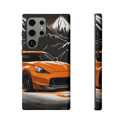 Nissan 370Z Mt Fuji-Dual Layer Ultra Tough Phone Case Printify by The Night Shift Automotive Apparel