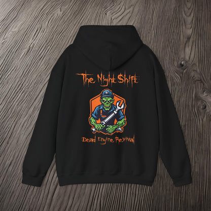 Zombie Dead Engine Revival-Ultra Soft, Premium Hoodie Printify by The Night Shift Automotive Apparel