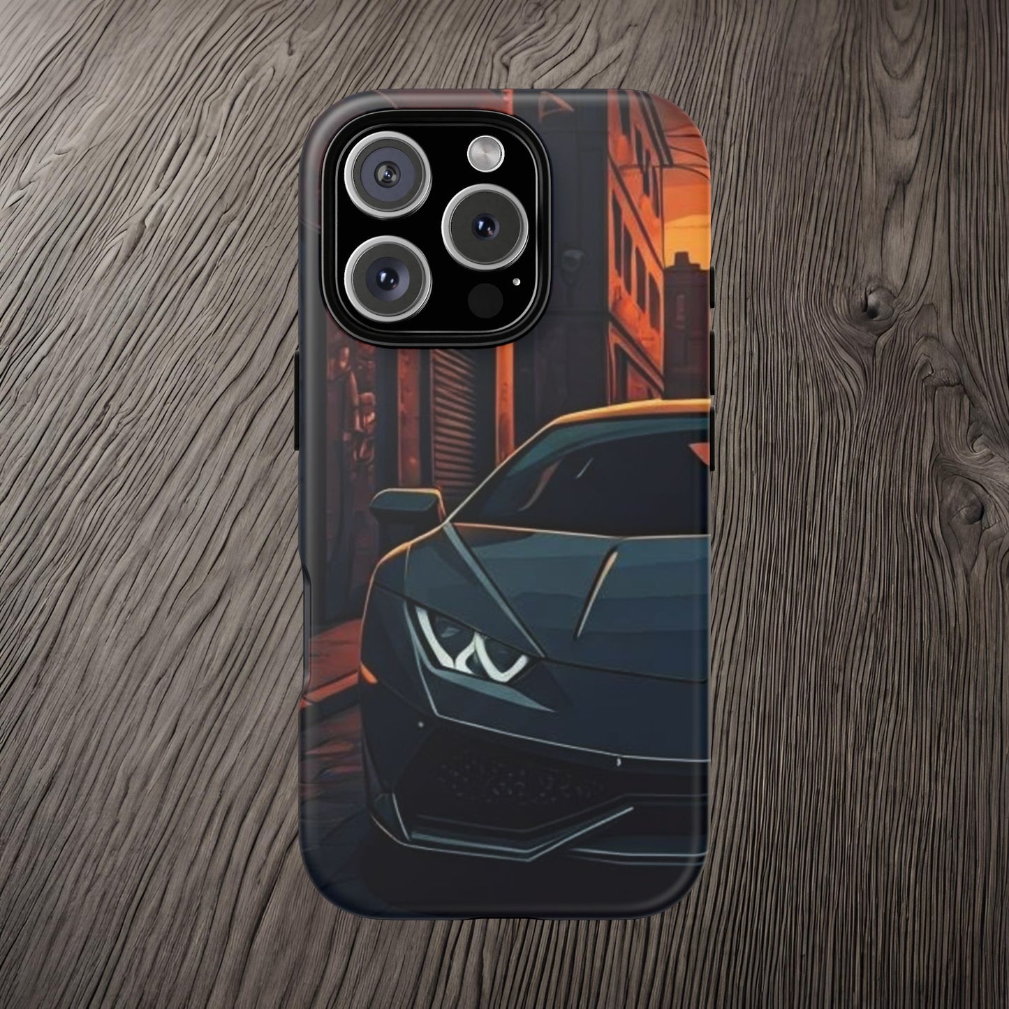 Lamborghini Huracan Street Life-Dual Layer Ultra Tough Phone Case Printify by The Night Shift Automotive Apparel