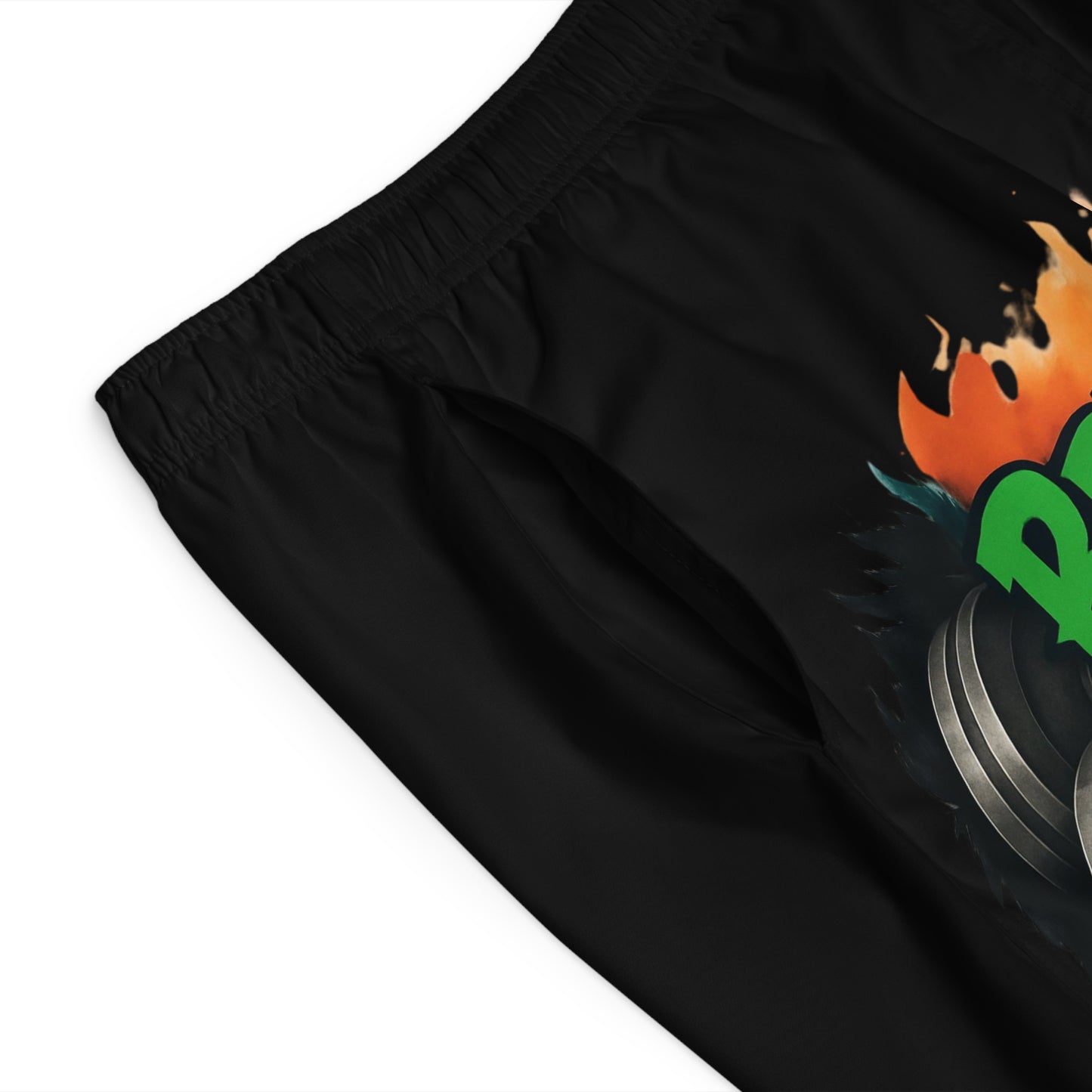 Break The Limits - Men's Relaxed Fit Board Shorts Printify by The Night Shift Automotive Apparel