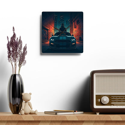 Ford Mustang Shelby GT350 Street Life-Acrylic Wall Clock