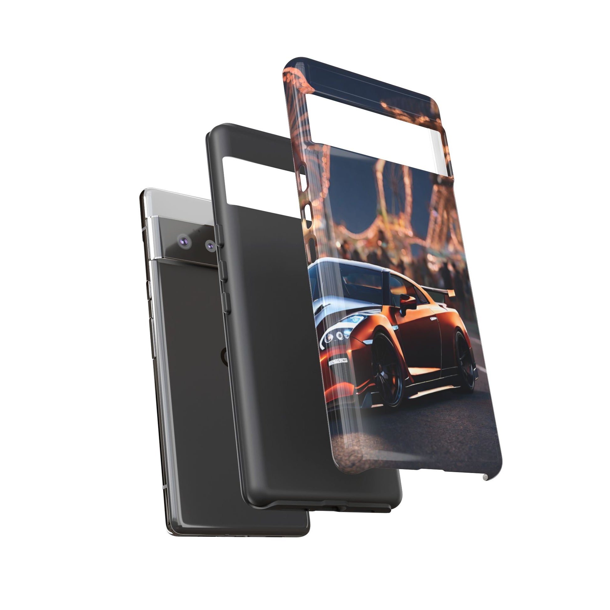 Nissan GTR R35-Dual Layer Ultra Tough Phone Case Printify by The Night Shift Automotive Apparel