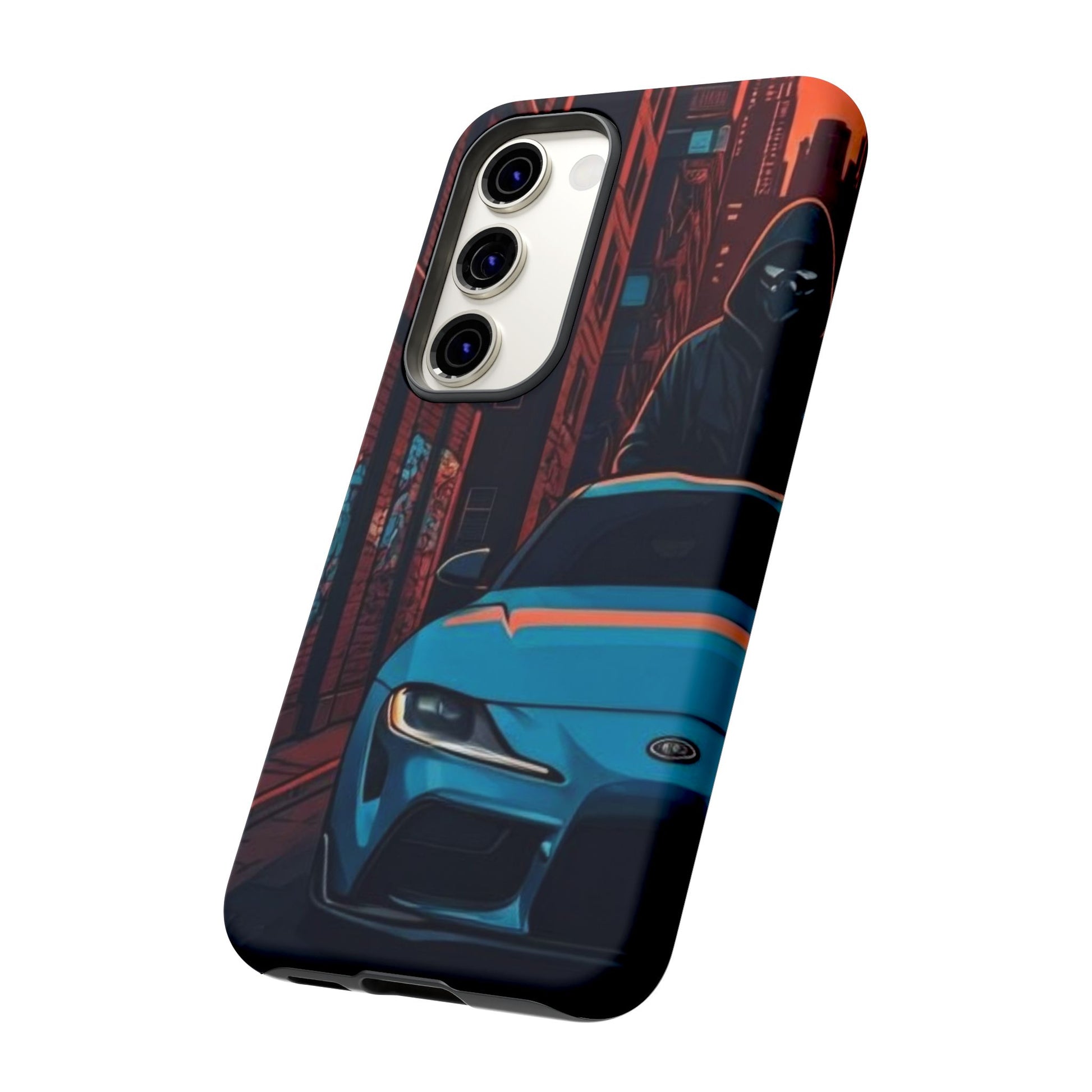 Toyota Supra MK-V Street Life-Dual Layer Ultra Tough Phone Case Printify by The Night Shift Automotive Apparel