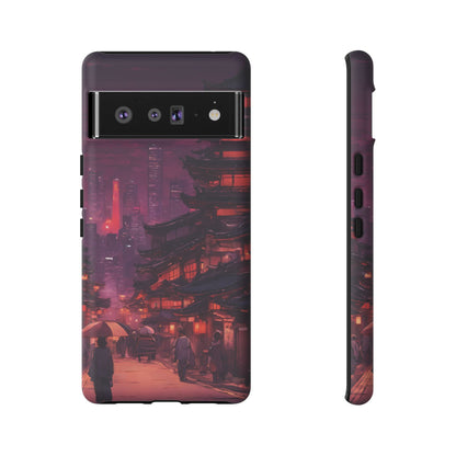 Traditional Japanese Village Countryside-Dual Layer Ultra Tough Phone Case Printify by The Night Shift Automotive Apparel