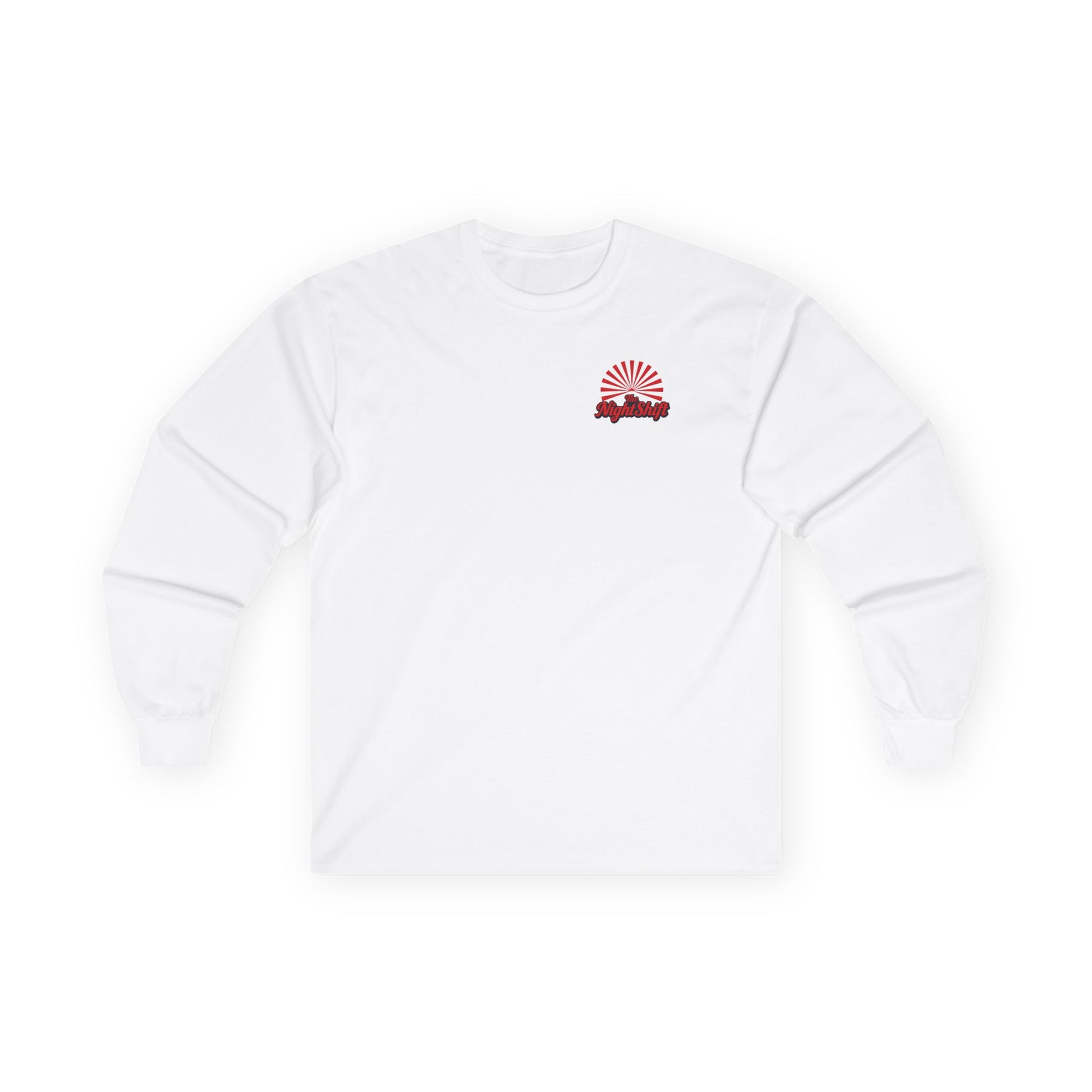 Good Vibes Dragon-Premium, Ultra Soft Unisex Long Sleeve Tee White Printify by The Night Shift Automotive Apparel