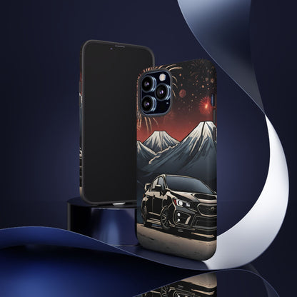 Subaru WRX/STI Fireworks-Dual Layer Ultra Tough Phone Case iPhone 13 Pro Max Matte Printify by The Night Shift Automotive Apparel