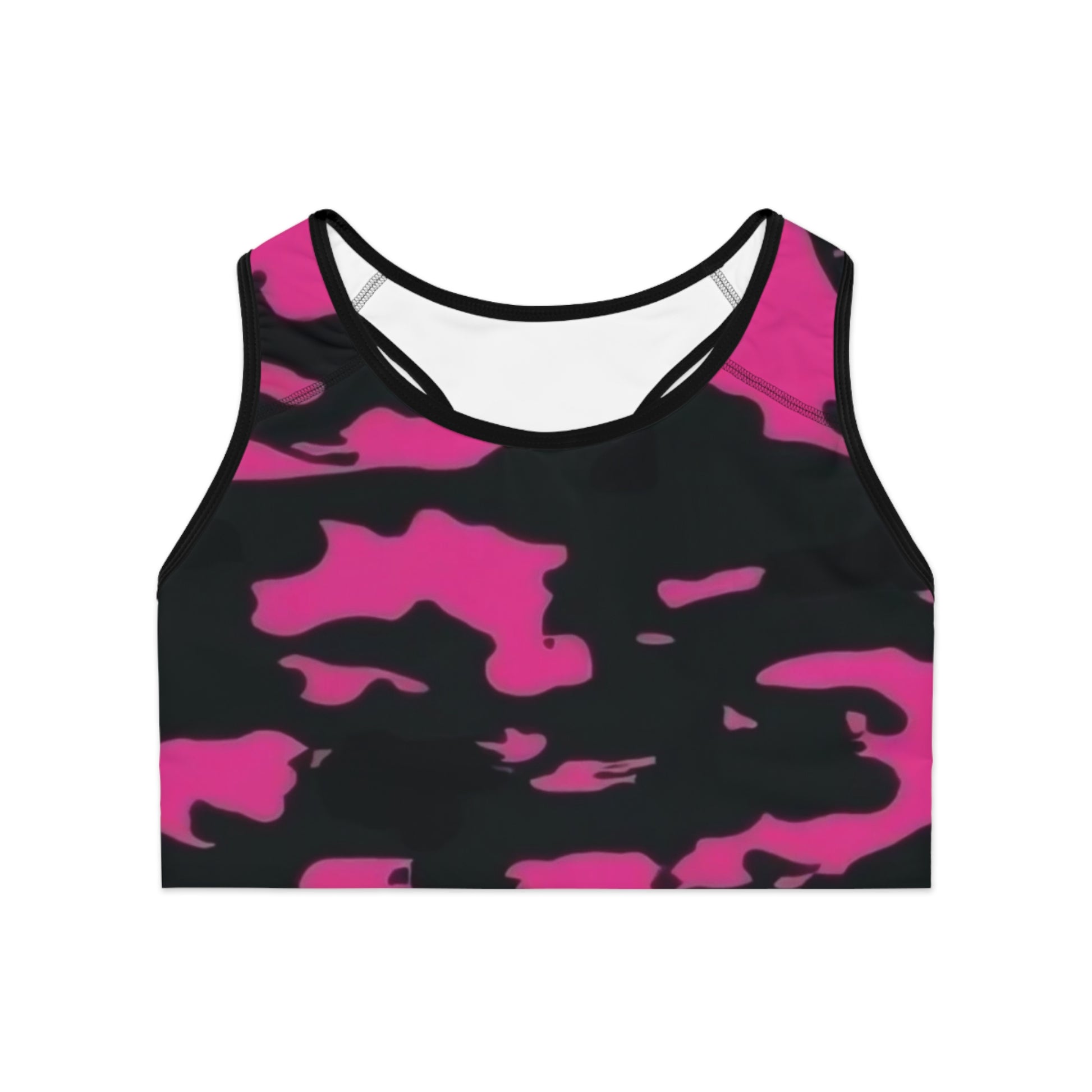 Women's Sports Bra Printify by The Night Shift Automotive Apparel
