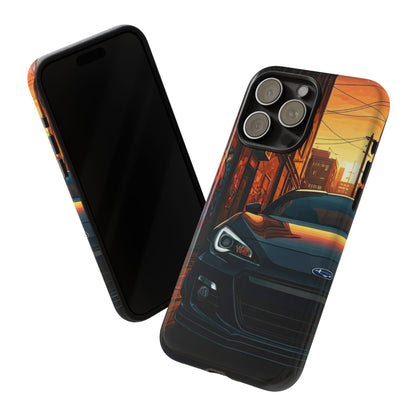 Subaru BRZ Street Life-Dual Layer Ultra Tough Phone Case Printify by The Night Shift Automotive Apparel