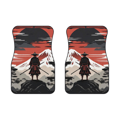The Way Of The Samurai-Premium, High Quality Car Floor Mats (Set of 2 Front Mats) 2x Front mats Printify by The Night Shift Automotive Apparel