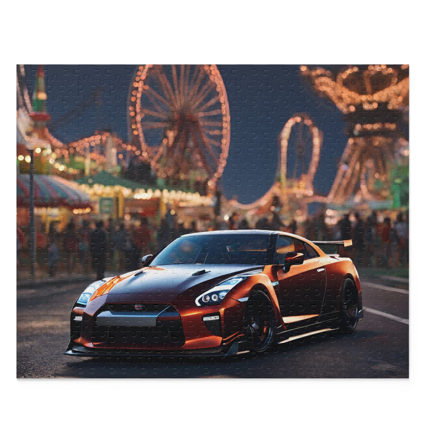 Puzzle (500-Piece) 20" × 16" (500 pcs) Printify by The Night Shift Automotive Apparel