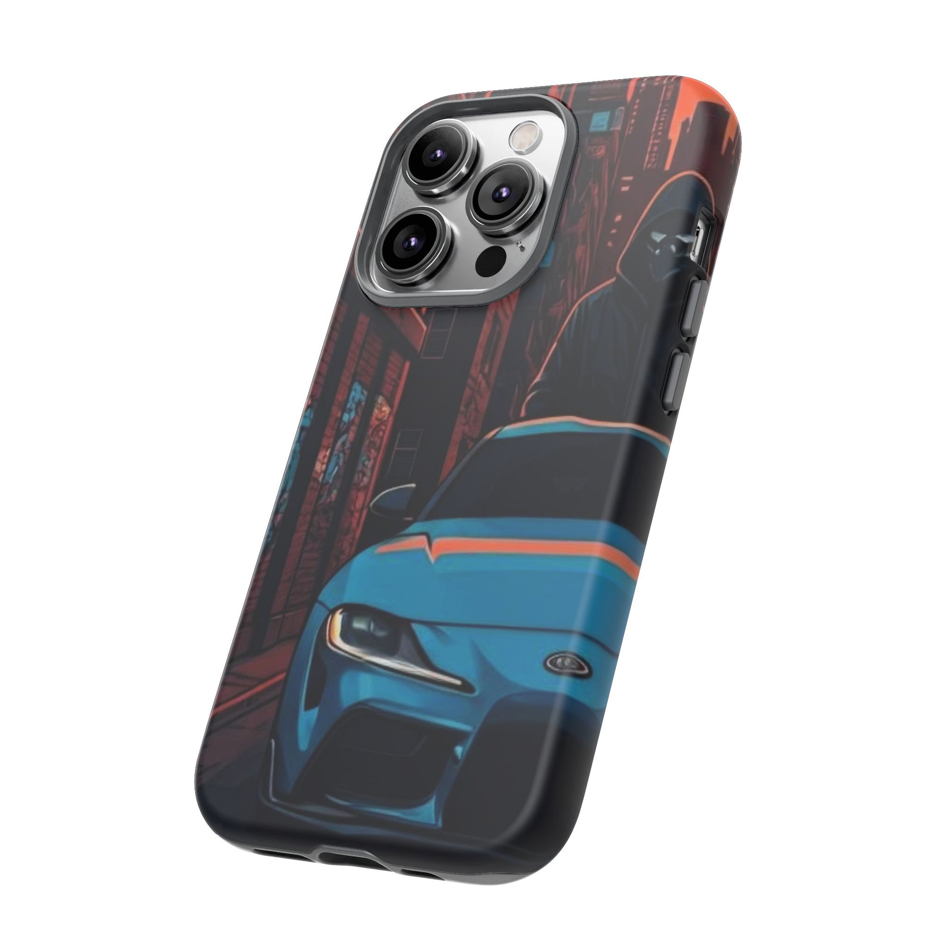 Toyota Supra MK-V Street Life-Dual Layer Ultra Tough Phone Case Printify by The Night Shift Automotive Apparel