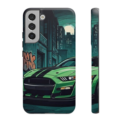 Ford Mustang Shelby GT500 Street Life-Dual Layer Ultra Tough Phone Case Printify by The Night Shift Automotive Apparel