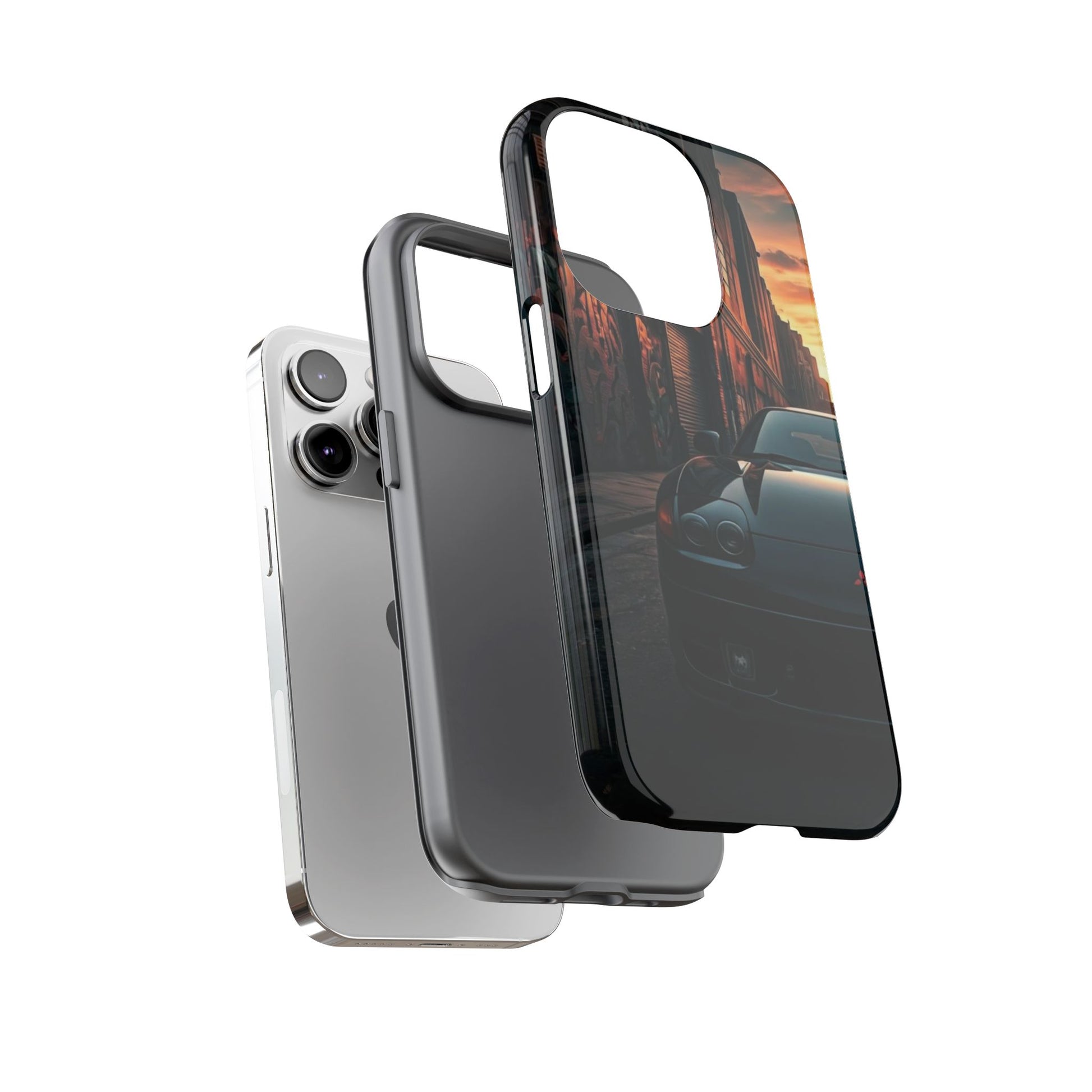 Mitsubishi 3000GT VR4 Street Life-Dual Layer Ultra Tough Phone Case Printify by The Night Shift Automotive Apparel