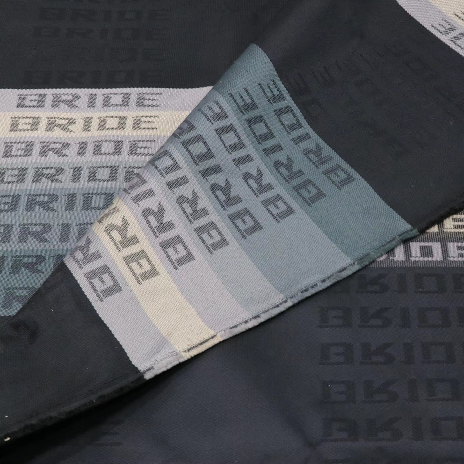 1Pcs JDM Style High Quality Hyper Bride Recaro Seats Fabric Racing Car Seat Cover Headliner Door Panel Cloth 100CM X160Cm Bride Gradation The Night Shift Performance Street Gear by The Night Shift Automotive Apparel