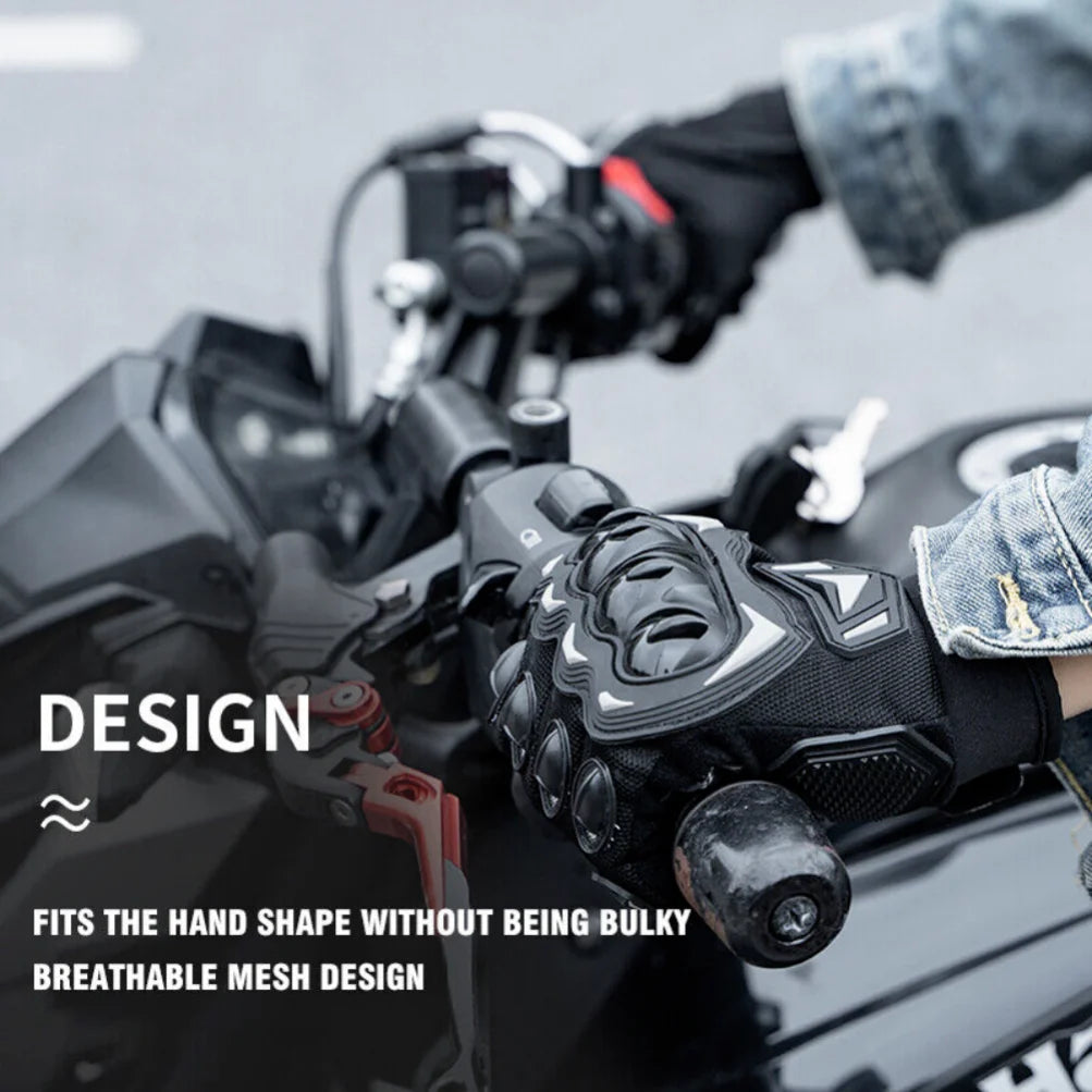 Motorcycle Gloves Full Finger Touchscreen Compatible