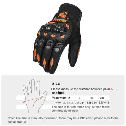 Karztec Racing/Motorcycle Riding Gloves Full-Finger Touch Screen Compatible