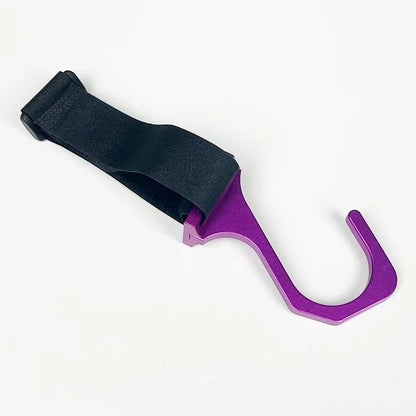 Aluminum Steering Wheel Hook with Adjustable Nylon Strap Purple The Night Shift Performance Street Gear by The Night Shift Automotive Apparel
