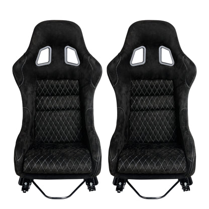 Large Universal Fiber Glass Racing Bucket Seat The Night Shift Performance Street Gear by The Night Shift Automotive Apparel