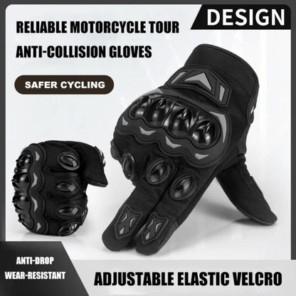 Motorcycle Gloves Full Finger Touchscreen Compatible