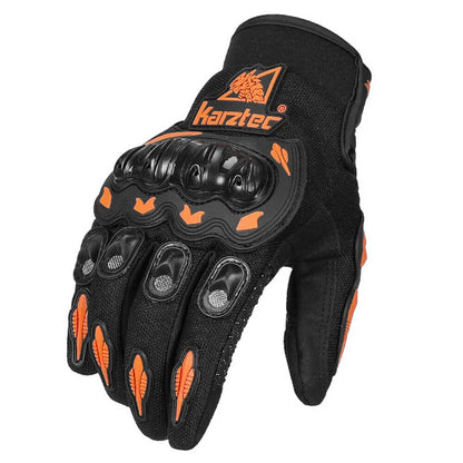 Karztec Racing/Motorcycle Riding Gloves Full-Finger Touch Screen Compatible