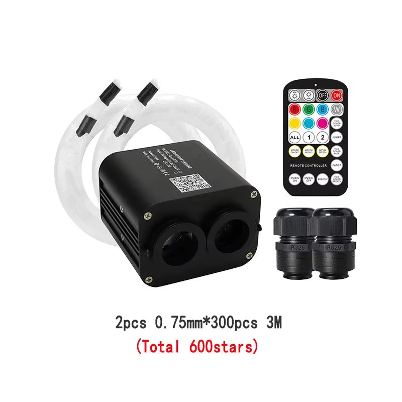 20W RGB Dual Output Starlight Headliner Kit With Music Control Smart App