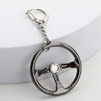 Steering Wheel Keychain (Multi-Colors)