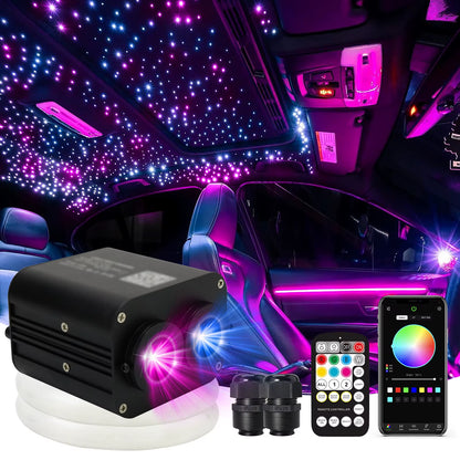 20W RGB Dual Output Starlight Headliner Kit With Music Control Smart App