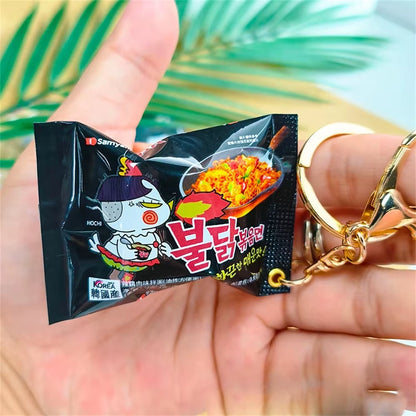 Simulation Instant Ramen Keychain