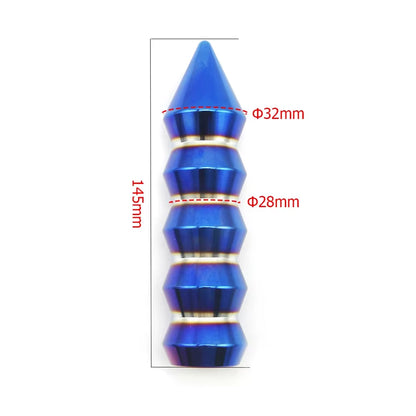 Knurled Spiked Aluminum Universal Shift Knob The Night Shift Performance Street Gear by The Night Shift Automotive Apparel