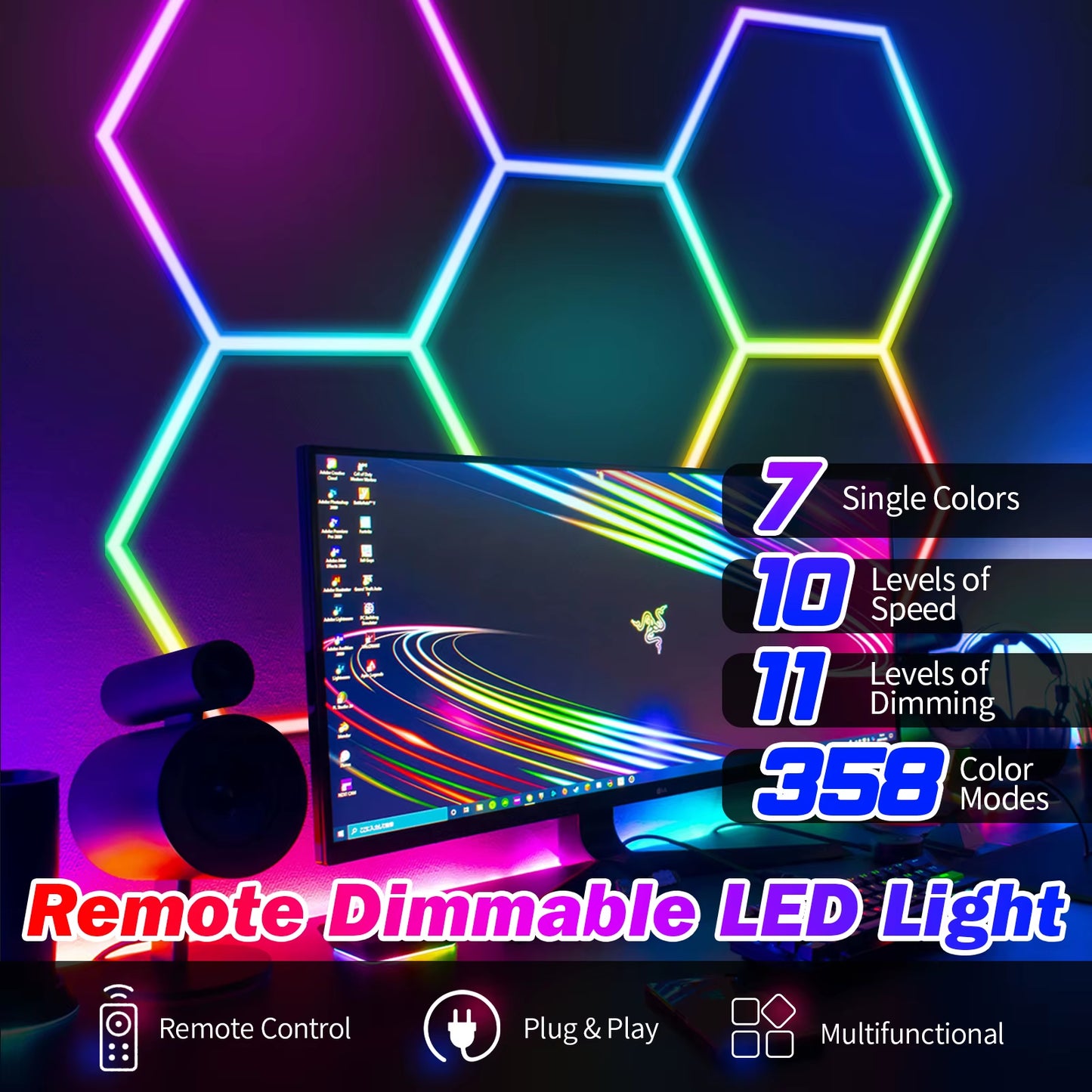 RGB Hexagon Lighting Kits