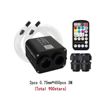 20W RGB Dual Output Starlight Headliner Kit With Music Control Smart App