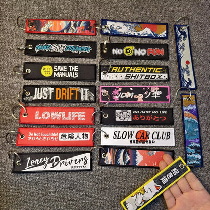 Flight Tag Key Chains