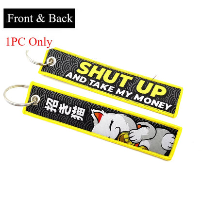 Flight Tag Key Chains