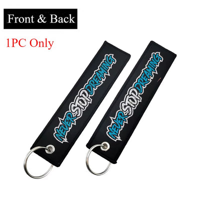 Flight Tag Key Chains