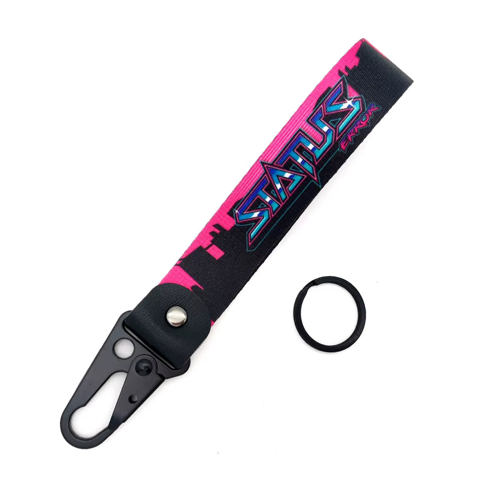 Status Error Keyring Lanyard