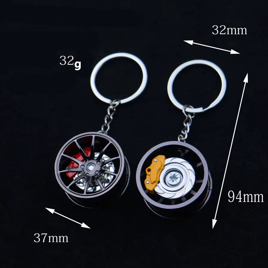 Wheel & Caliper Key Chains