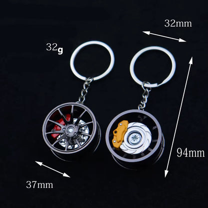 Wheel & Caliper Key Chains